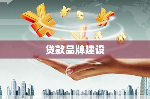微山贷款品牌建设