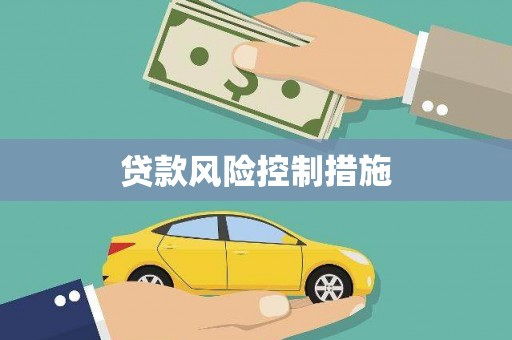 罗定贷款风险控制措施