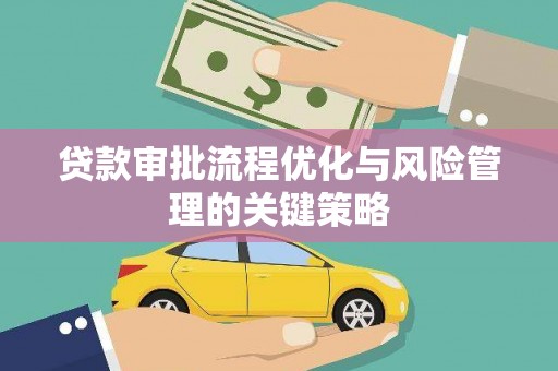镇远贷款审批流程优化与风险管理的关键策略