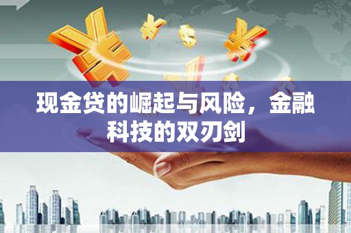 扎赉特旗现金贷的崛起与风险，金融科技的双刃剑