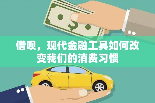 雨花借呗，现代金融工具如何改变我们的消费习惯