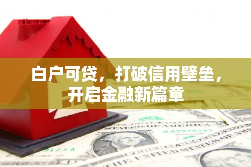临猗白户可贷，打破信用壁垒，开启金融新篇章
