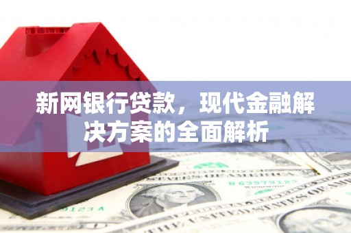 桃江新网银行贷款，现代金融解决方案的全面解析