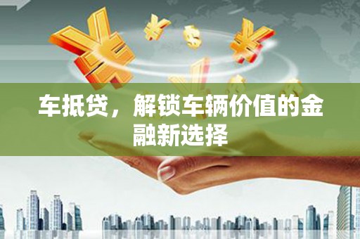 萨迦车抵贷，解锁车辆价值的金融新选择