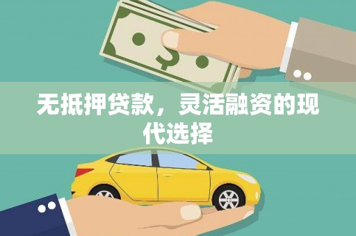 分宜无抵押贷款，灵活融资的现代选择