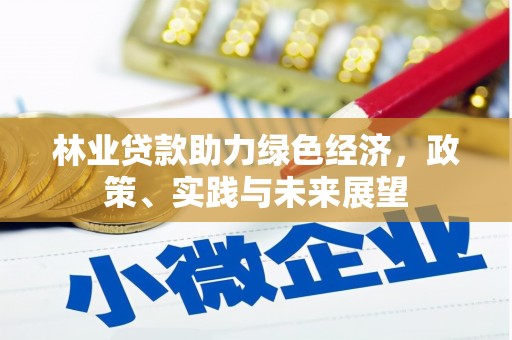 从江林业贷款助力绿色经济，政策、实践与未来展望